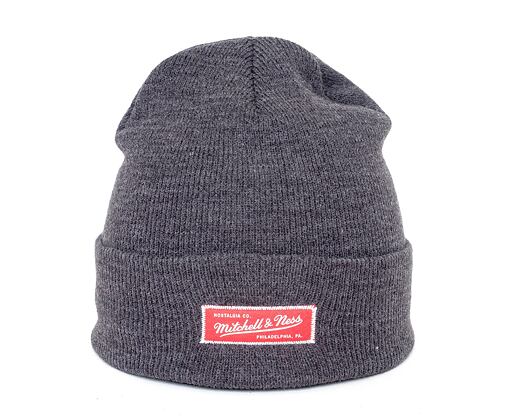 Kulich Mitchell & Ness Branded Roll Up Beanie Black