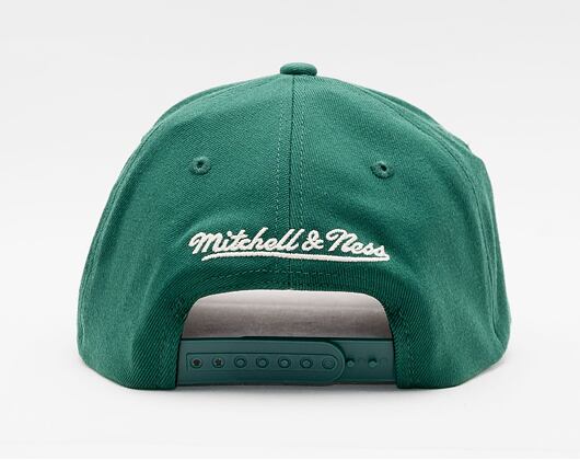 Kšiltovka Mitchell & Ness Milwaukee Bucks Wool 2 Tone Redline Stretch Snapback Green / Black