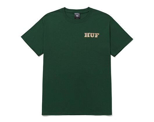 Triko HUF Playboy VVS Logo T-Shirt Forest Green