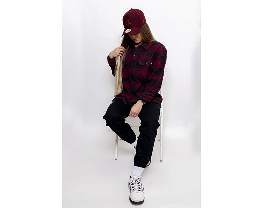 Košile Dickies New Sacramento Shirt Maroon