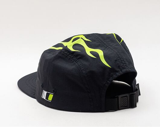 Kšiltovka Cayler & Sons Black Label Flames Black/Neon Green