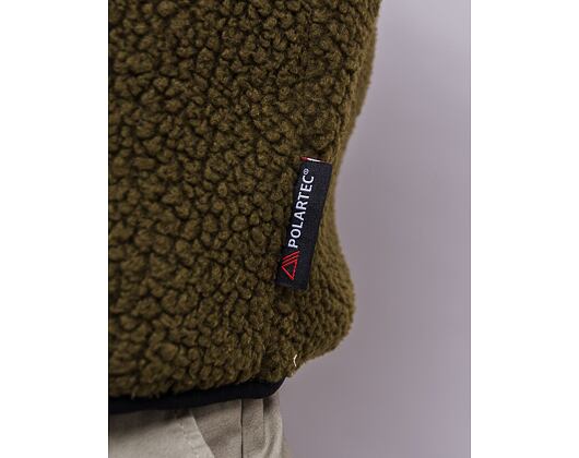 Mikina Champion Polartec Fleece Zip Hoody 216723 GS556 DKO/NBK / Green
