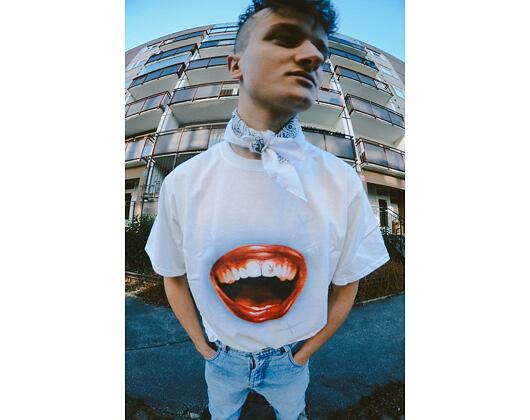 Triko HUF Playboy Gold Cap T-Shirt White