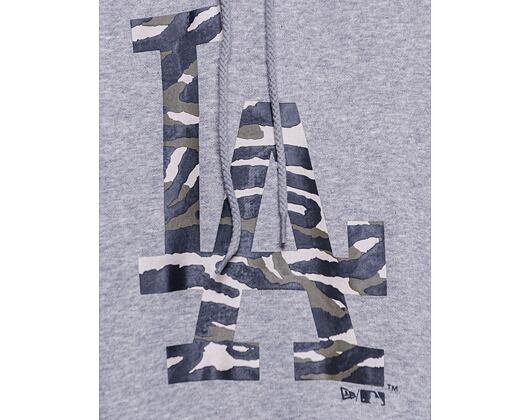 Mikina New Era MLB Infill Team Logo Hoody Los Angeles Dodgers Light Grey / Tco