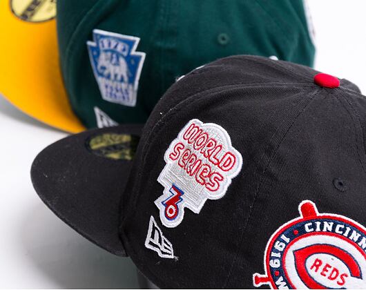 Kšiltovka New Era 59FIFTY Cooperstown Multi WS Patch Cincinnati Reds Fitted Black