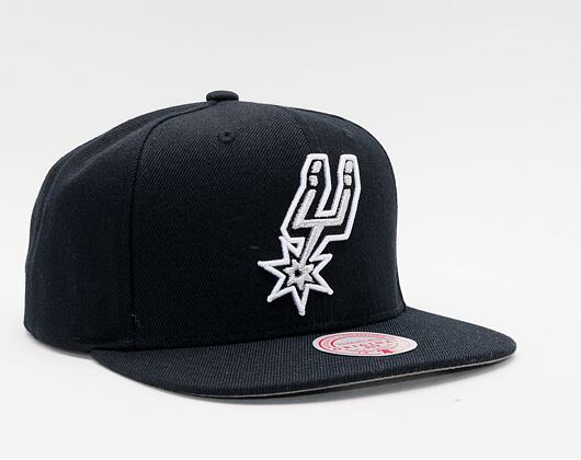 Kšiltovka Mitchell & Ness - Team Ground 2.0 Snapback - San Antonio Spurs - Black