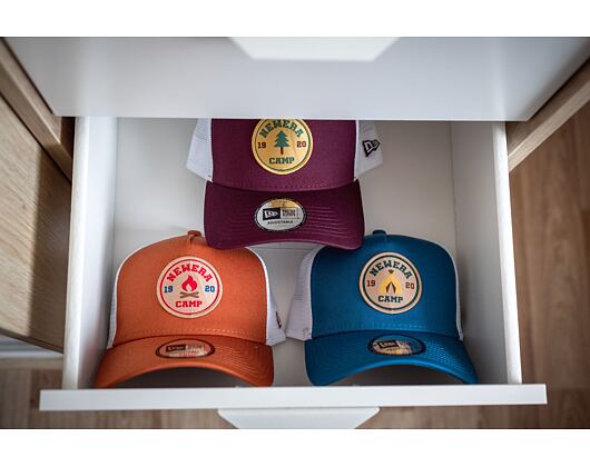 Kšiltovka New Era 9FORTY A-Frame Trucker Camp Patch