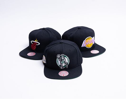 Kšiltovka Mitchell & Ness Top Spot Snapback HWC Boston Celtics Black