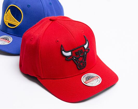 Kšiltovka Mitchell & Ness Team Ground 2.0 Stretch Snapback Chicago Bulls Red