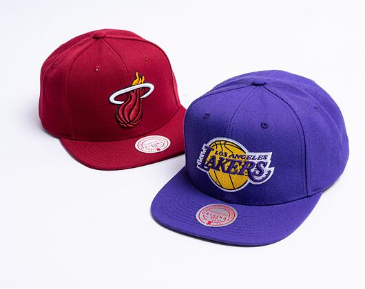 Kšiltovka Mitchell & Ness - NBA Team Ground 2.0 Snapback - LA Lakers - Purple