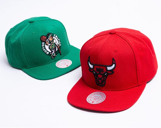 Kšiltovka Mitchell & Ness - NBA Team Ground 2.0 Snapback - Chicago Bulls - Red