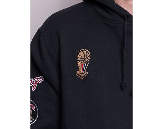 Mikina Mitchell & Ness Champ City Hoody Chicago Bulls Black