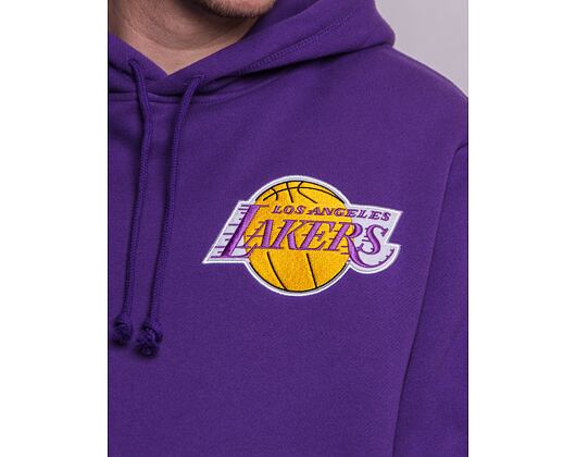 Mikina Mitchell & Ness Champ City Hoody Los Angeles Lakers Purple