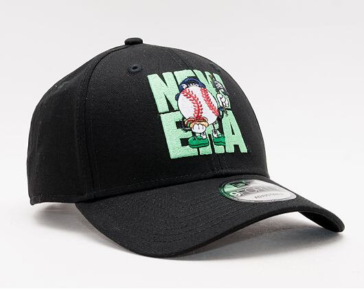 Kšiltovka New Era 9FORTY Camp Patch Strapback Black