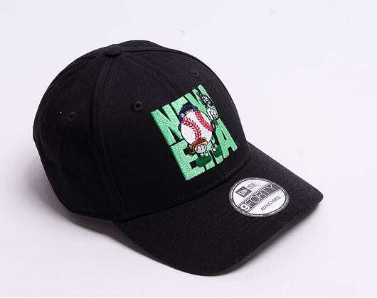 Kšiltovka New Era 9FORTY Camp Patch Strapback Black