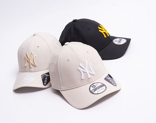 Kšiltovka New Era 9FORTY Era New York Yankees - Stone / White