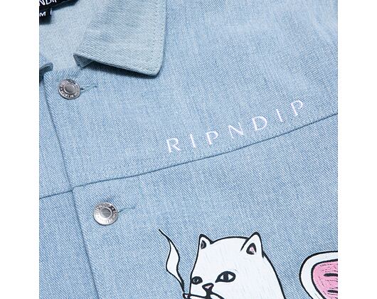 Bunda Rip N Dip Heaven & Hell Denim Jacket Light Wash RND9001