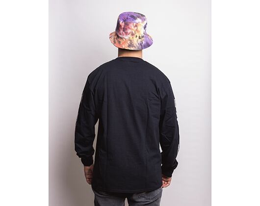 Triko S Dlouhým Rukávem HUF x Pleasures Spore Longsleeve Black