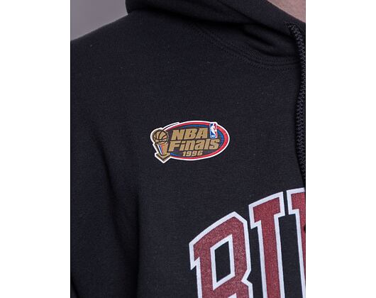 Mikina Mitchell & Ness Arch Hoody Chicago Bulls Black