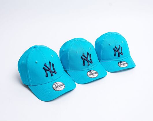 Dětská kšiltovka New Era 9FORTY Kids MLB League Essential New York Yankees Strapback Bright Blue/Nav