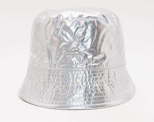 Klobouk Kangol Rave Sport Bucket K5335-SL042 Silver