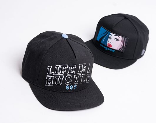Kšiltovka Cayler & Sons Hustle Life Cap Black/Multi