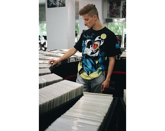 Triko HUF x MARVEL Venom T-Shirt Black