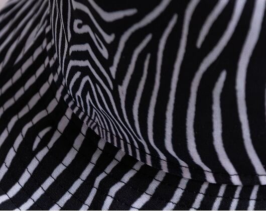 Dámský klobouk New Era Womens Animal Tapered Bucket Zebra