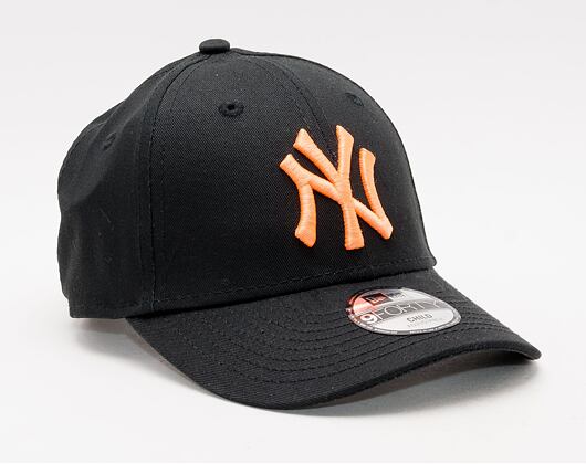 Dětská kšiltovka New Era 9FORTY Kids MLB Neon Pack New York Yankees Strapback Black