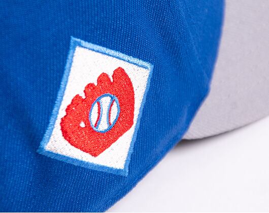 Kšiltovka New Era 59FIFTY Low Profile MLB Cooperstown Brooklyn Dodgers Fitted Bright Royal / Grey