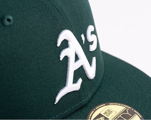 Kšiltovka New Era 59FIFTY MLB World Series 5 Oakland Athletics Fitted Dark Green