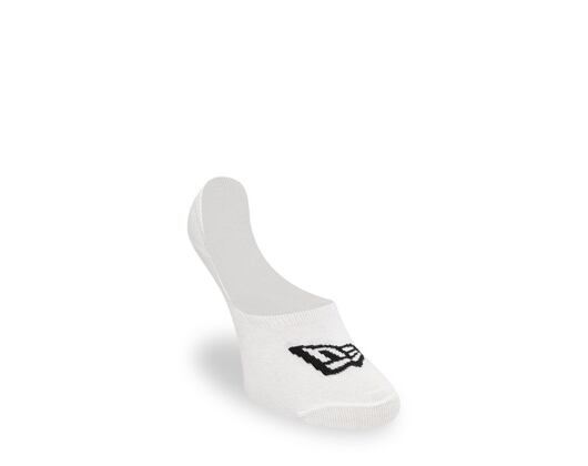 3 páry ponožek New Era Flag Invisible 3Pack White