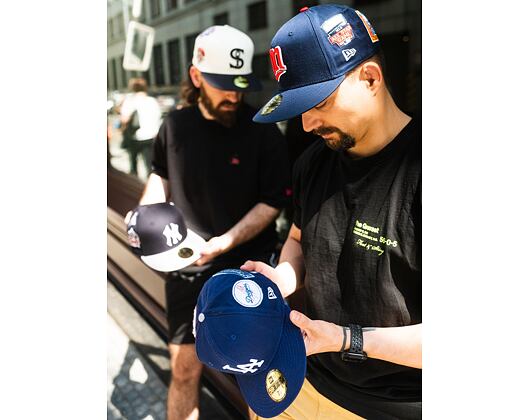Kšiltovka New Era 59FIFTY MLB Cooperstown Minnesota Twins Fitted Oceanside Blue