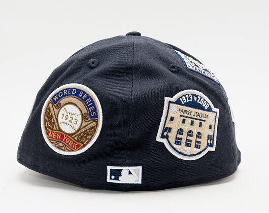 Kšiltovka New Era 59FIFTY MLB Cooperstown New York Yankees Fitted Navy