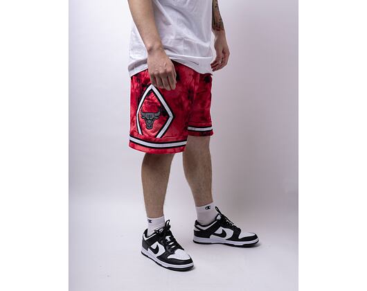 Kraťasy Mitchell & Ness Chicago Bulls Galaxy Swingman Shorts Red