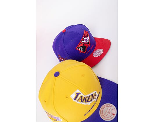 Kšiltovka Mitchell & Ness Toronto Raptors Team Insider Snapback HWC Purple / Red
