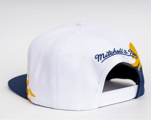 Kšiltovka Mitchell & Ness Paintbrush Snapback HWC Golden State Warriors White / Navy