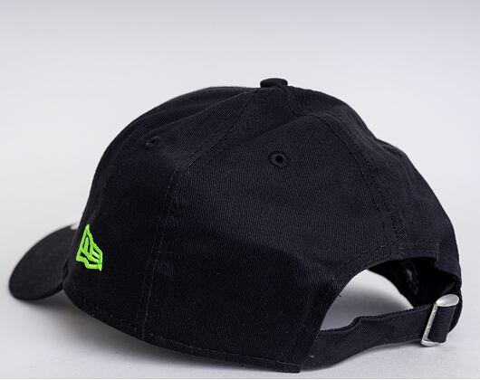 Kšiltovka New Era 9FORTY MLB Neon Pack Los Angeles Dodgers Strapback Black/Cyber Green