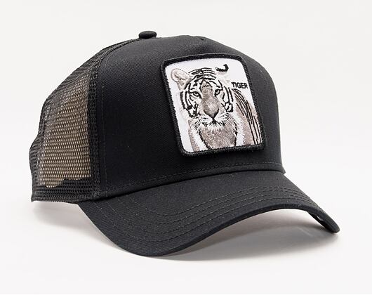 Kšiltovka Goorin - Animal Farm Core The White Tiger - Black