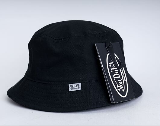 Klobouk Von Dutch Phoenix Bucket Cotton Twill Black