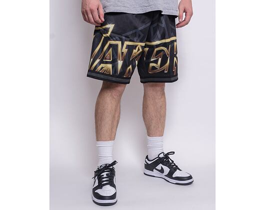 Kraťasy Mitchell & Ness Big Face 4.0 Fashion Shorts Los Angeles Lakers