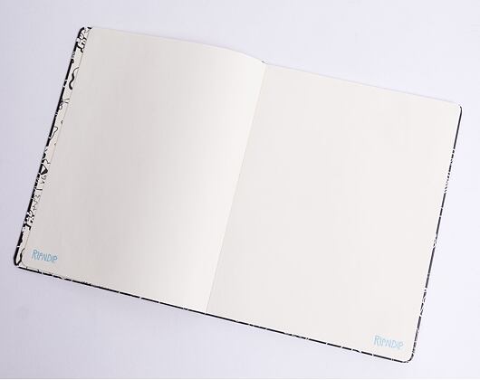 Zápisník RIP N DIP Nerm Doodle Notebook White