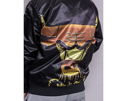 Bunda Mitchell & Ness Big Face 4.0 Satin Jacket Chicago Bulls
