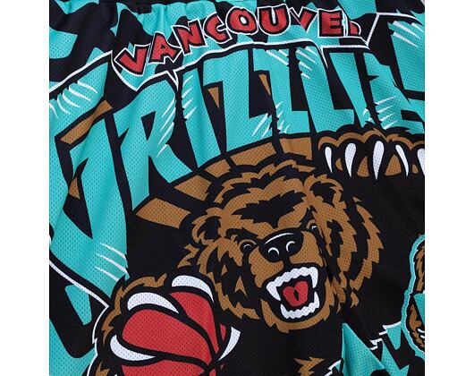 Kraťasy Mitchell & Ness NBA Jumbotron 2.0 Shorts Vancouver Grizzlies Black / Teal