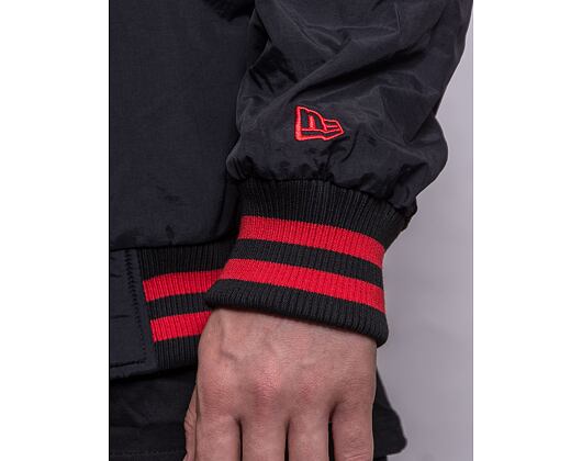 Bunda New Era NBA Team Logo Bomber Jacket Chicago Bulls Black / Red