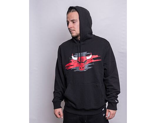 Mikina New Era NBA Tear Logo Hoody Chicago Bulls Black