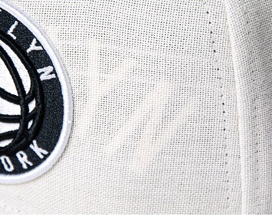Kšiltovka Mitchell & Ness Cut Away Snapback Brooklyn Nets Off White