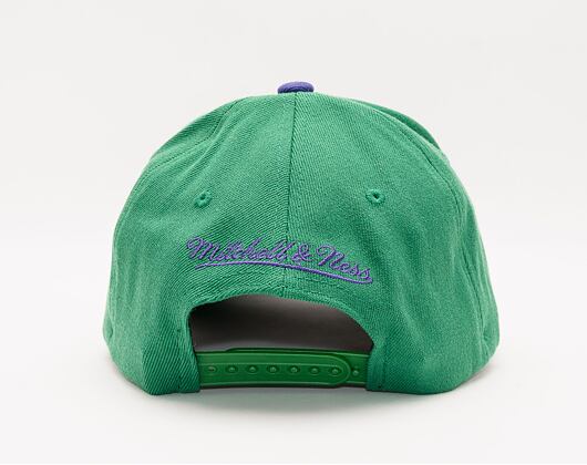 Kšiltovka Mitchell & Ness Team 2 Tone 2.0 Stretch Snapback Hwc Milwaukee Bucks Green / Purple