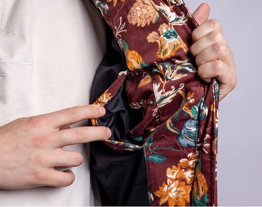 Vesta Karl Kani OG Corduroy Flower Puffer Vest Multicolor