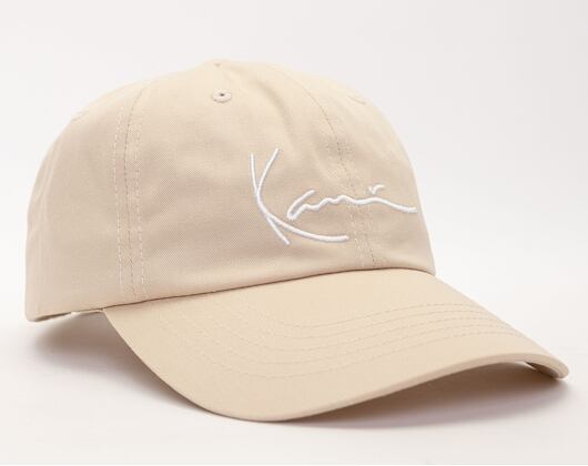 Kšiltovka Karl Kani Signature Cap light beige